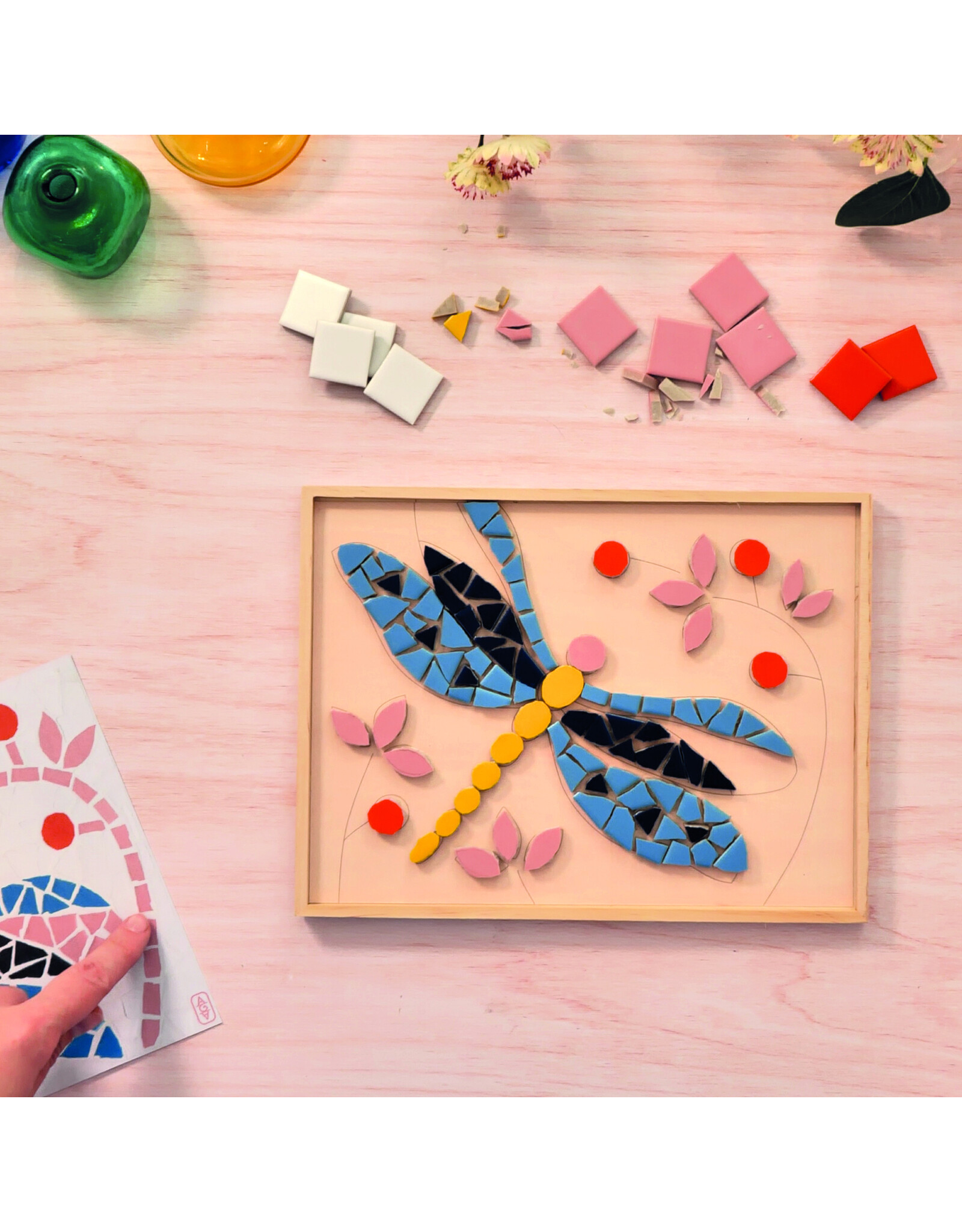 Djeco Atelier 72 : Mosaic - Dragonfly