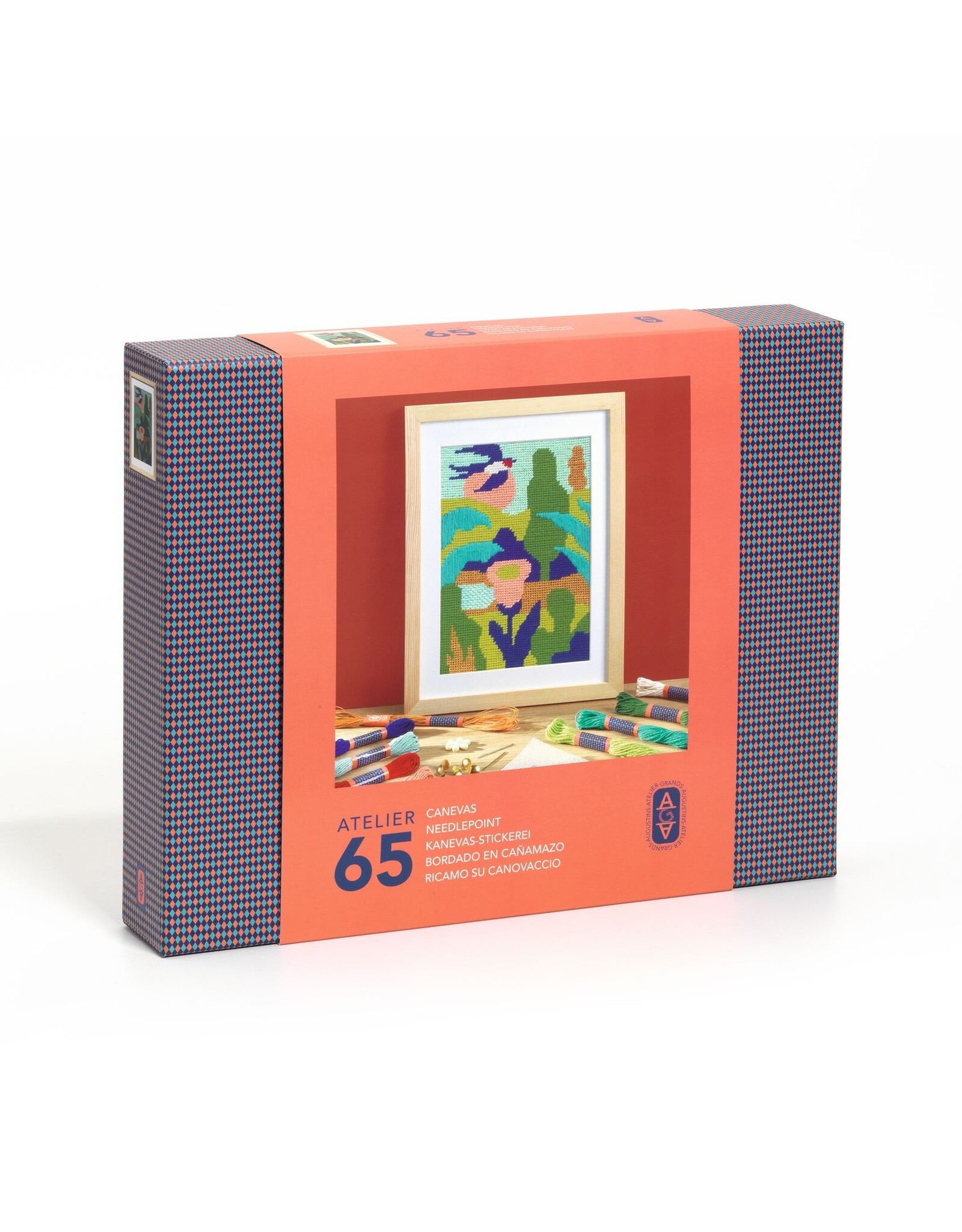 Djeco Atelier 65 : Needlepoint - Countryside