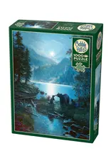 Cobble Hill Puzzles Bear Night 1000 Piece