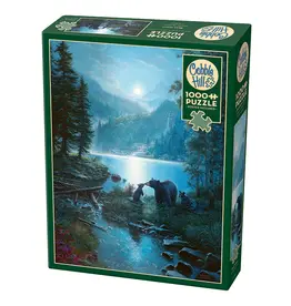 Cobble Hill Puzzles Bear Night 1000 Piece