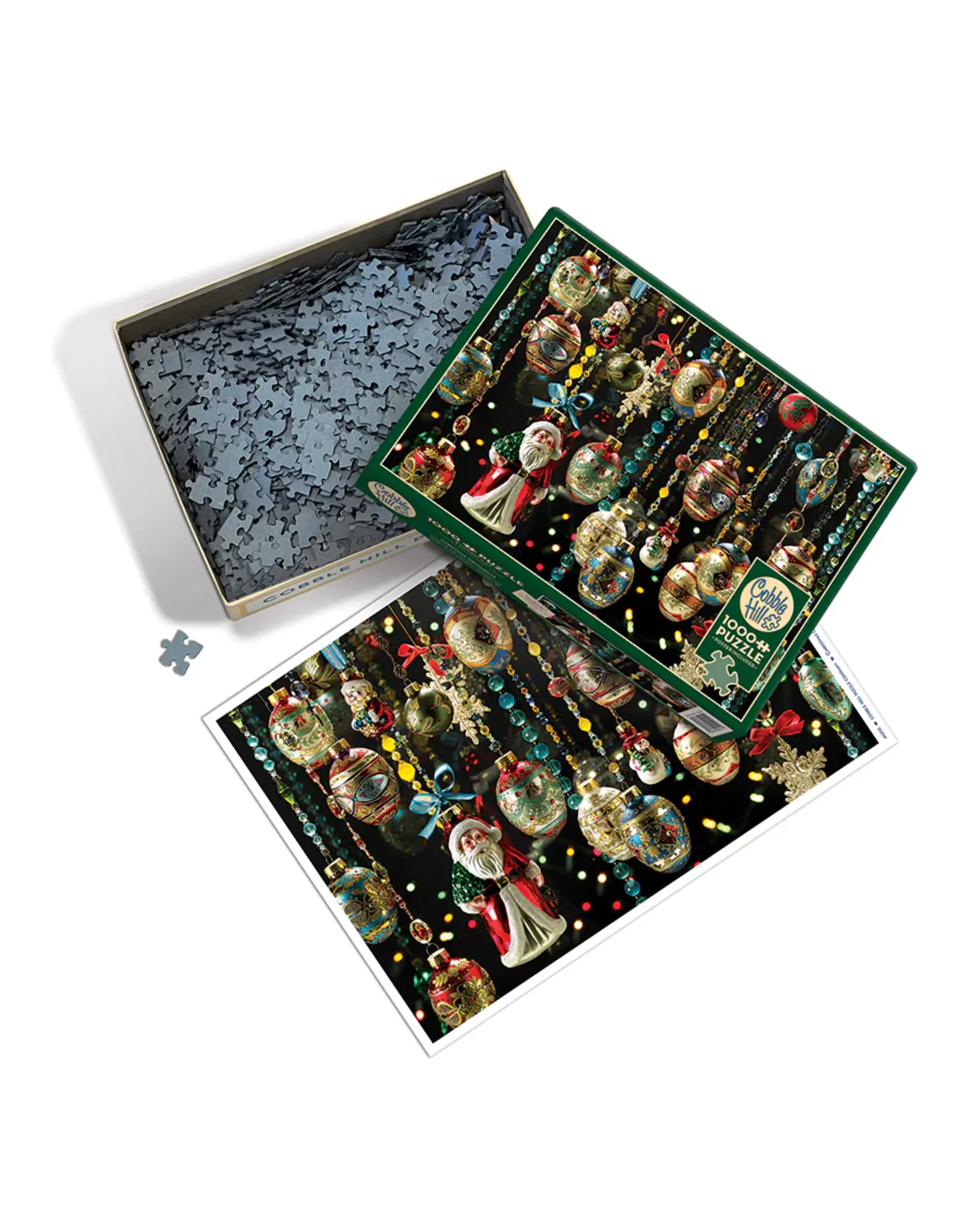 Cobble Hill Puzzles Christmas Ornaments 1000 Pcs