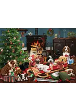 Cobble Hill Puzzles Christmas Puppies 1000 Piece