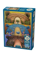 Cobble Hill Puzzles Bear Eyes: Harvest  500 Piece