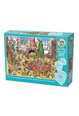 Cobble Hill Puzzles Elves at Work Family Pieces 350