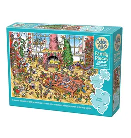 Cobble Hill Puzzles Elves at Work Family Pieces 350