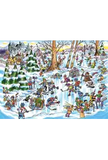 Cobble Hill Puzzles Hockey Town Family Pieces 350