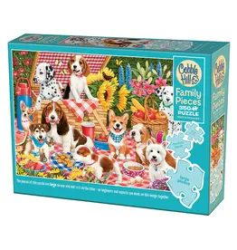 Cobble Hill Puzzles Picnic Party Family Pieces 350