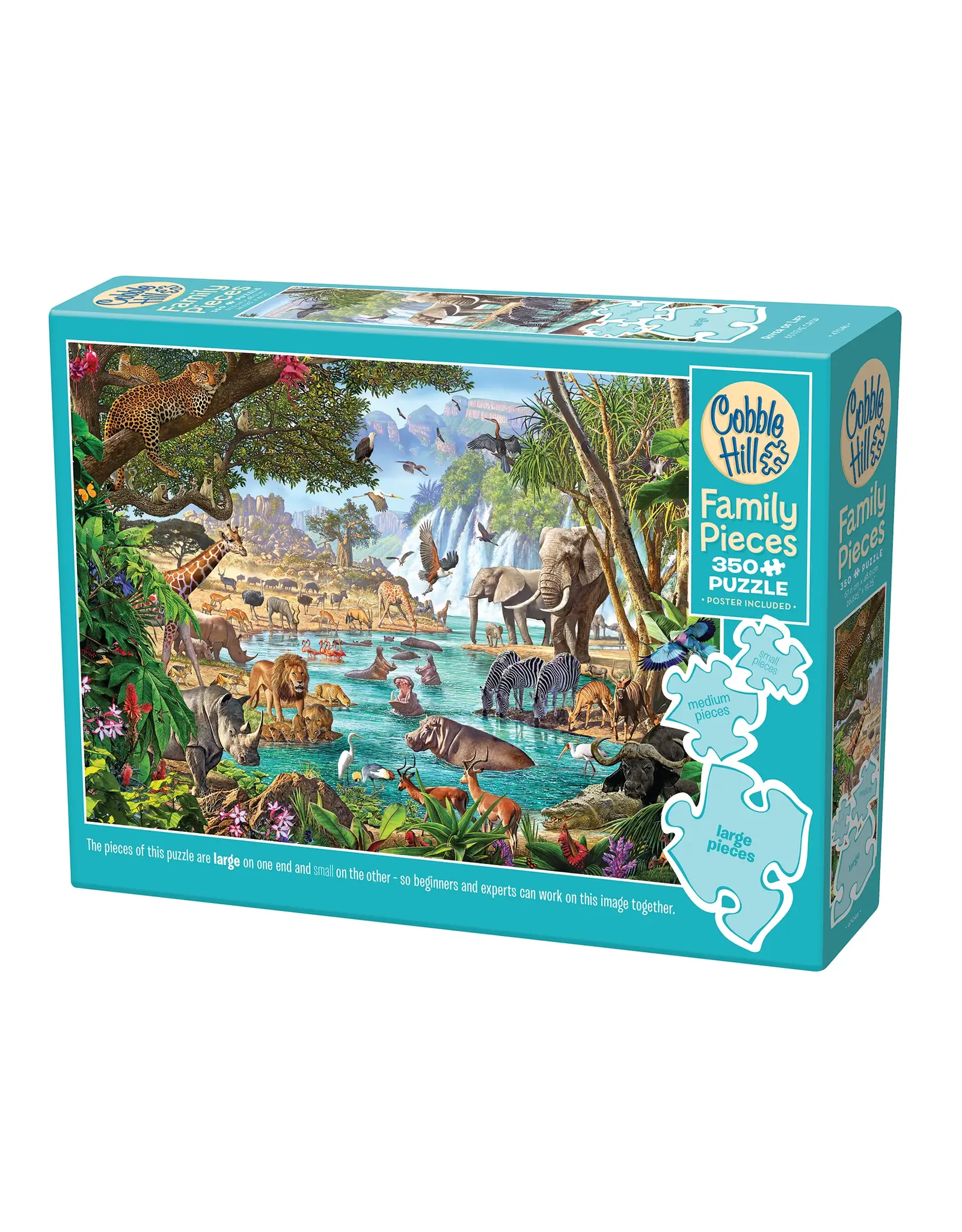 Cobble Hill Puzzles River of Life Family Pieces 350