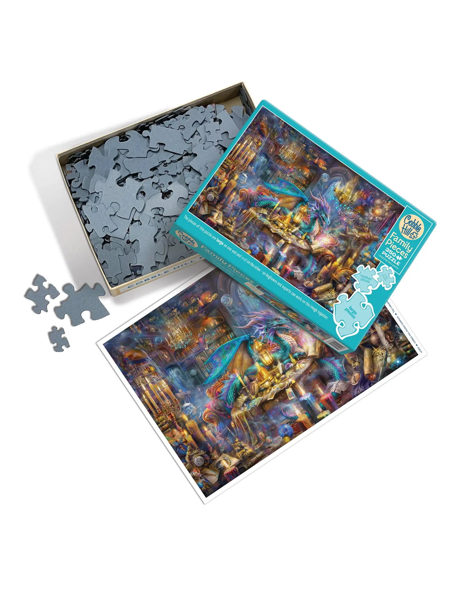 Cobble Hill Puzzles The Library Keeper Family Pieces 350