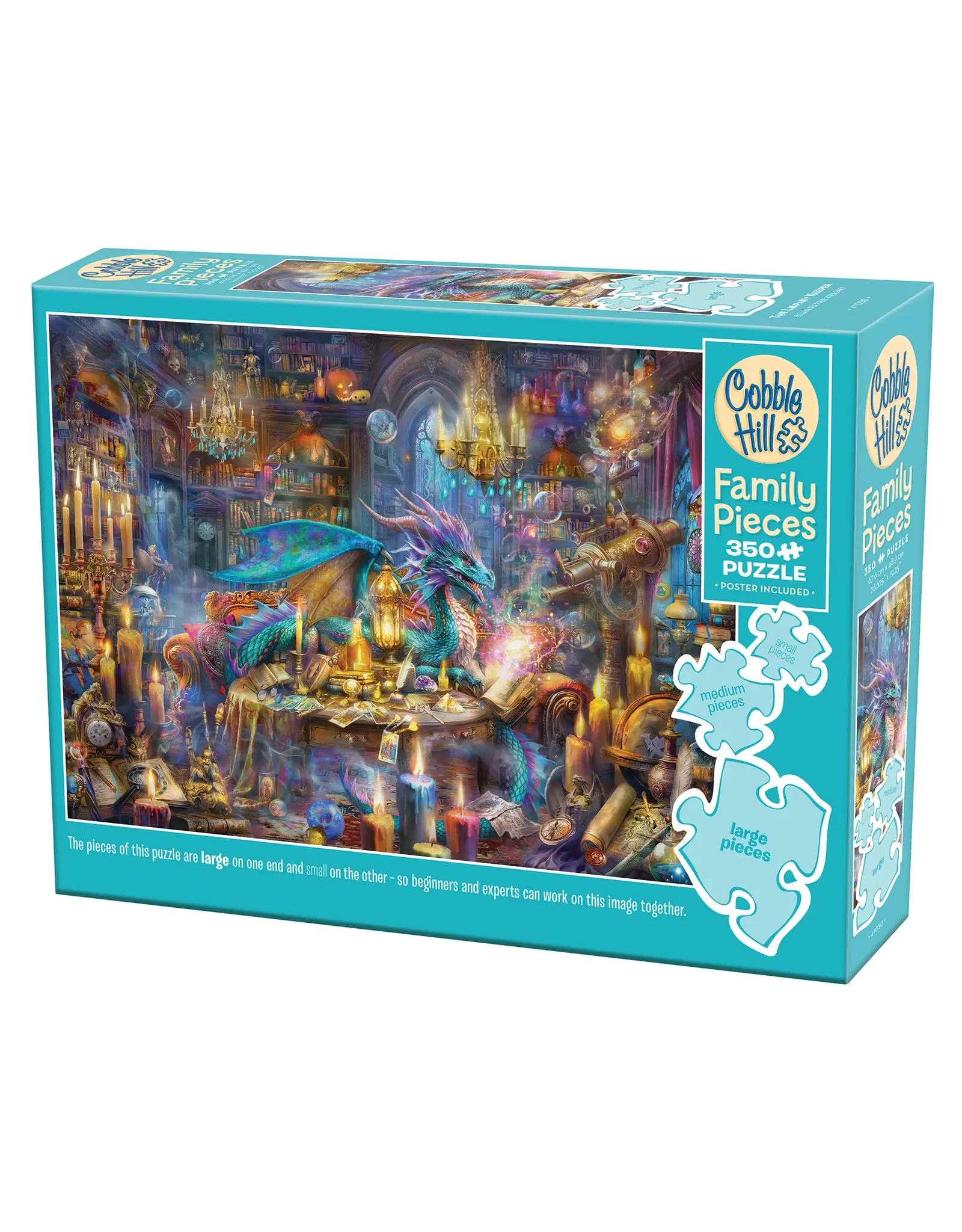 Cobble Hill Puzzles The Library Keeper Family Pieces 350