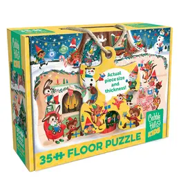 Cobble Hill Puzzles Christmas Cheer (35pc Floor Rope Handle)