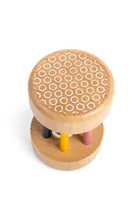 Wooden Roll Rattle
