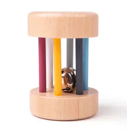 Wooden Roll Rattle