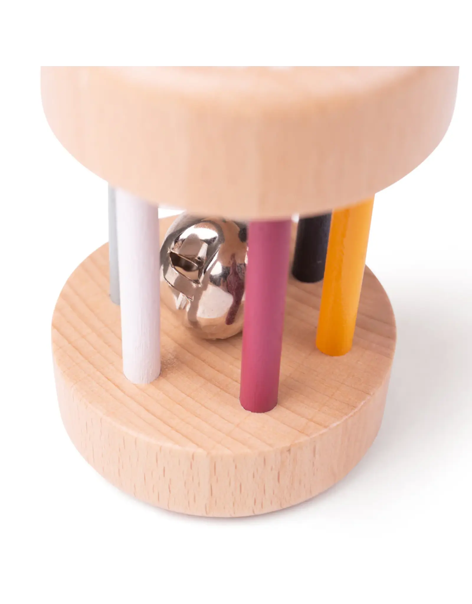 Wooden Roll Rattle