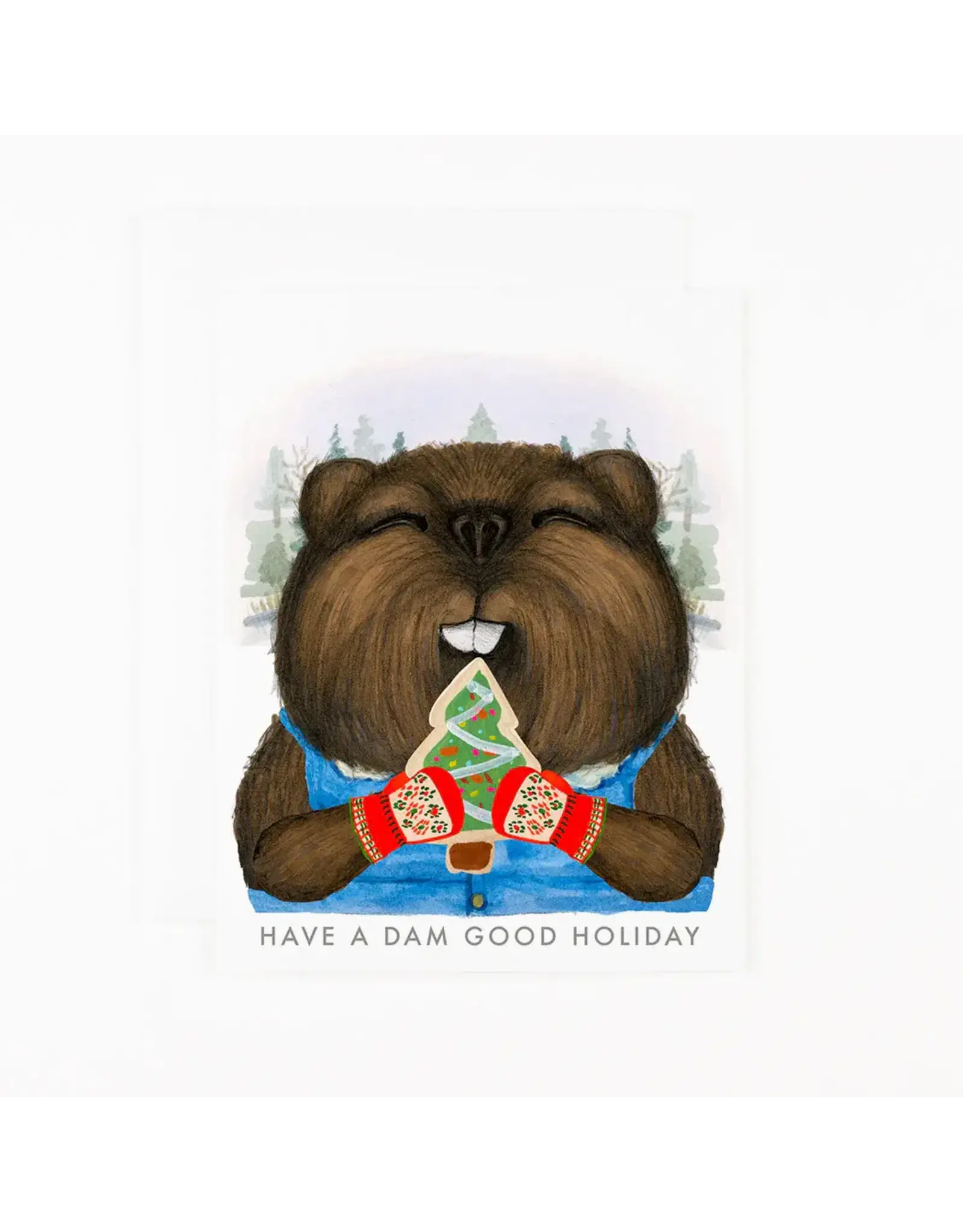 Dear Hancock Paper Beaver Holiday