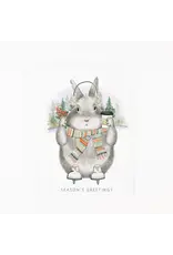 Dear Hancock Paper Ice Skating Bunny