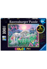 Ravensburger Unicorns in the Moonlight 100 Pc Puzzle