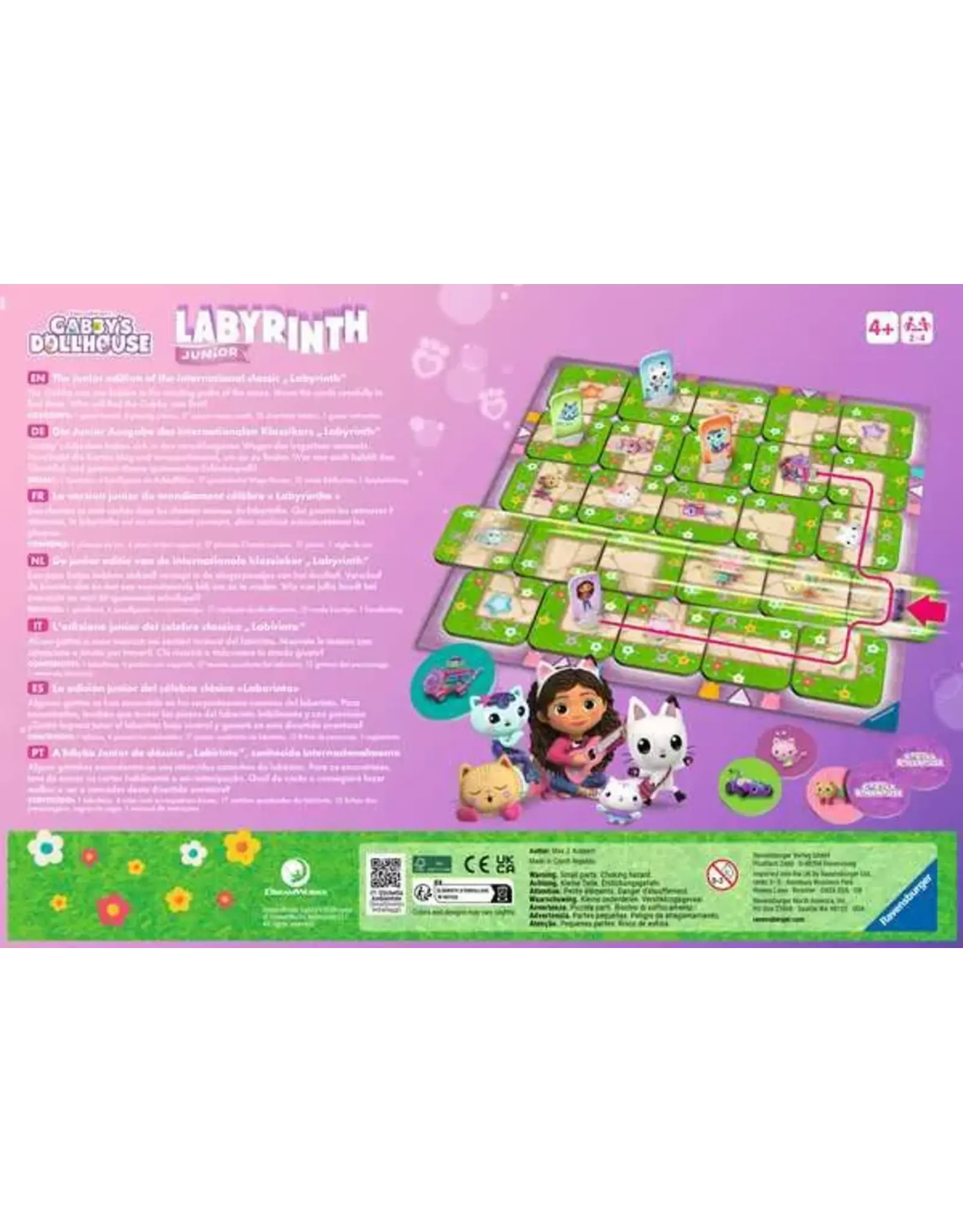 Ravensburger Gabby's Dollhouse Labyrinth Junior