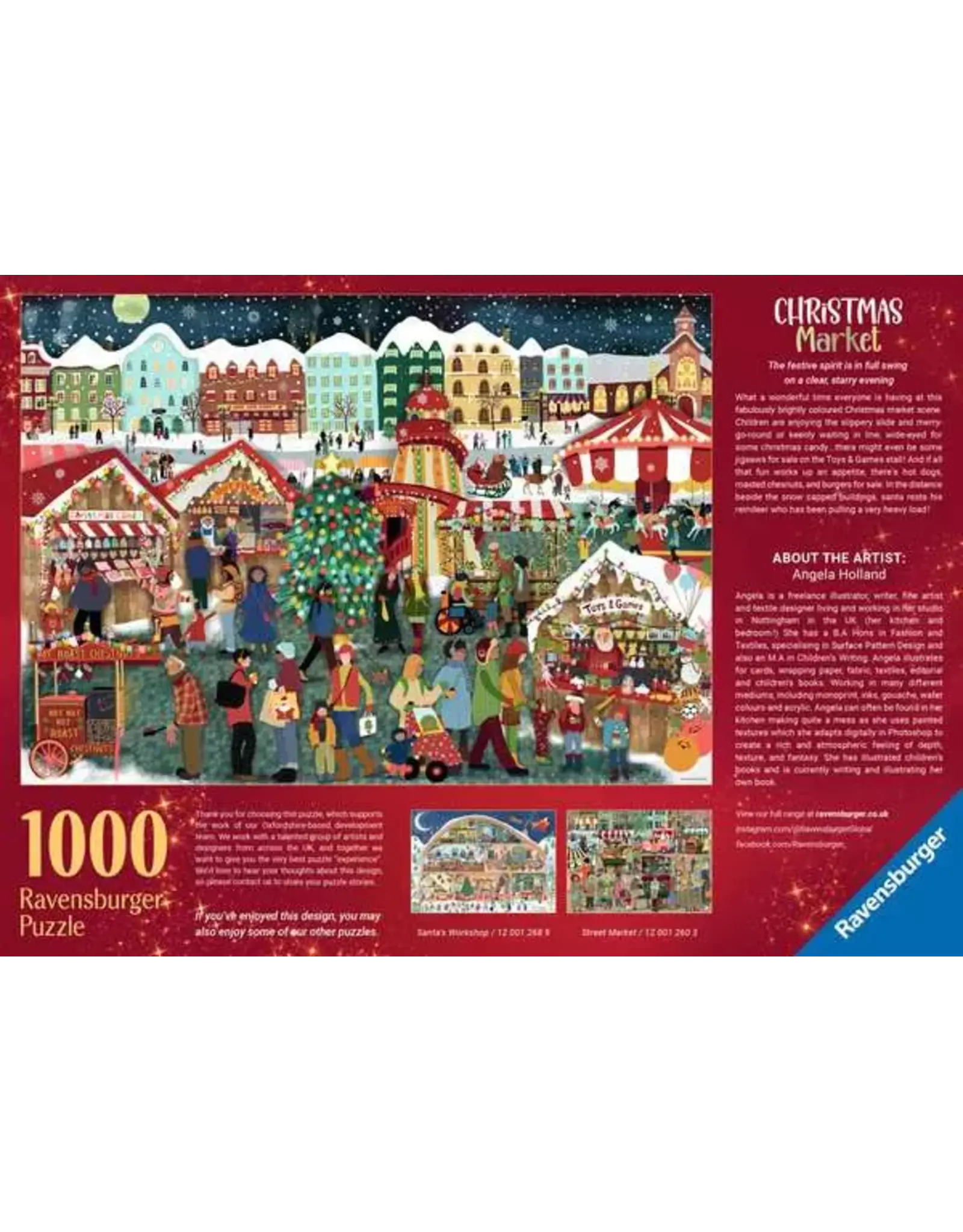 Ravensburger Christmas Market 1000pcs Puzzle