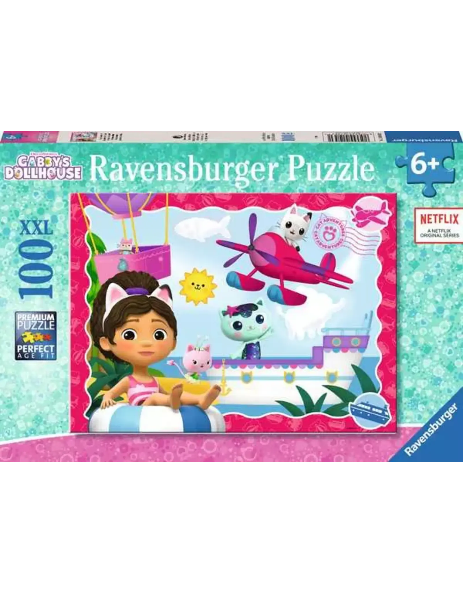 Ravensburger Gabby's Dollhouse Cat Adventures! 100 Pcs