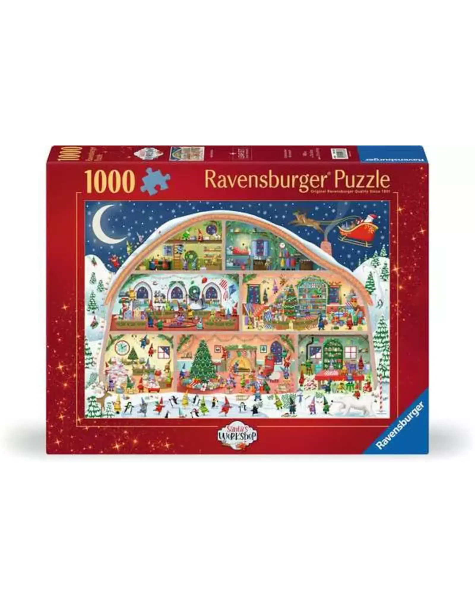 Ravensburger Santa's Workshop 1000 Pcs Puzzle