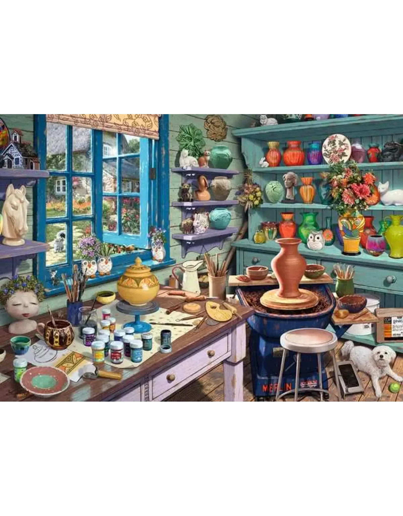 Ravensburger Pottery Studio Sanctuary 500 Pcs Puzzle