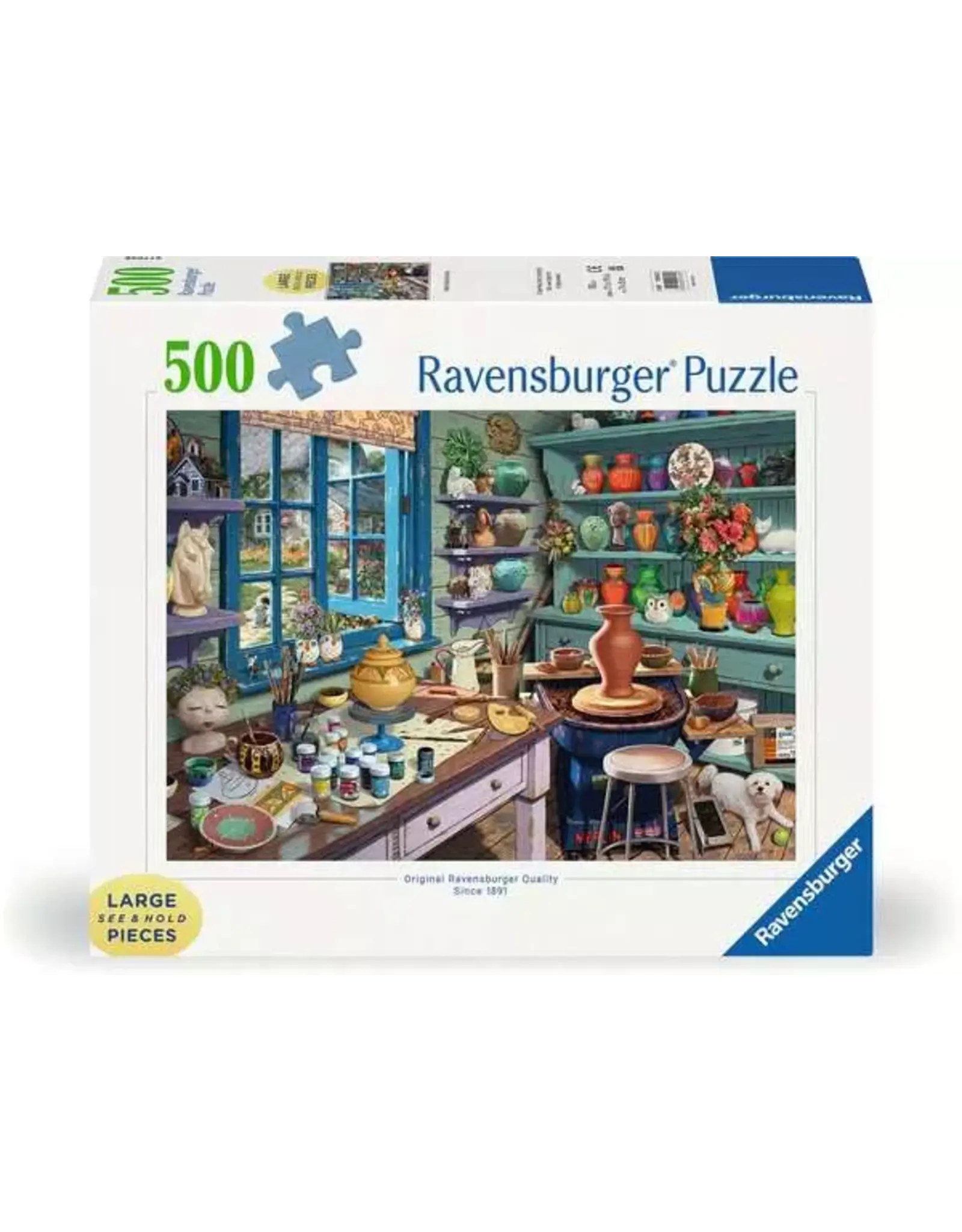 Ravensburger Pottery Studio Sanctuary 500 Pcs Puzzle