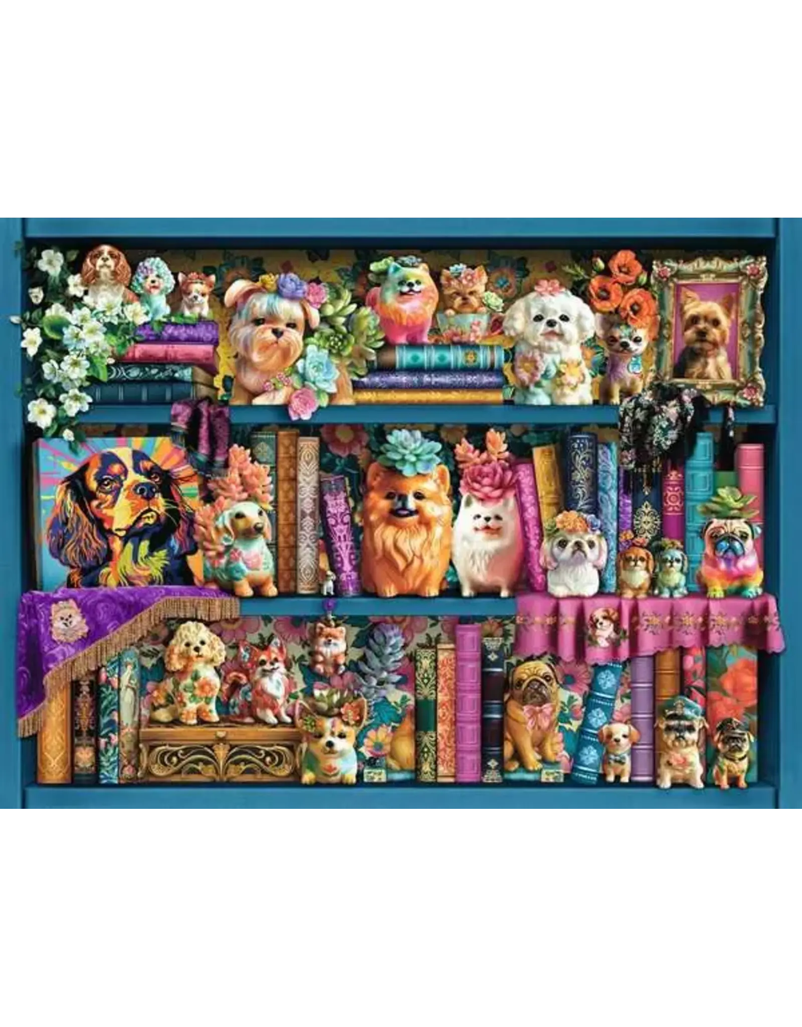 Ravensburger Precious Porcelain Pups 500 Pcs Puzzle