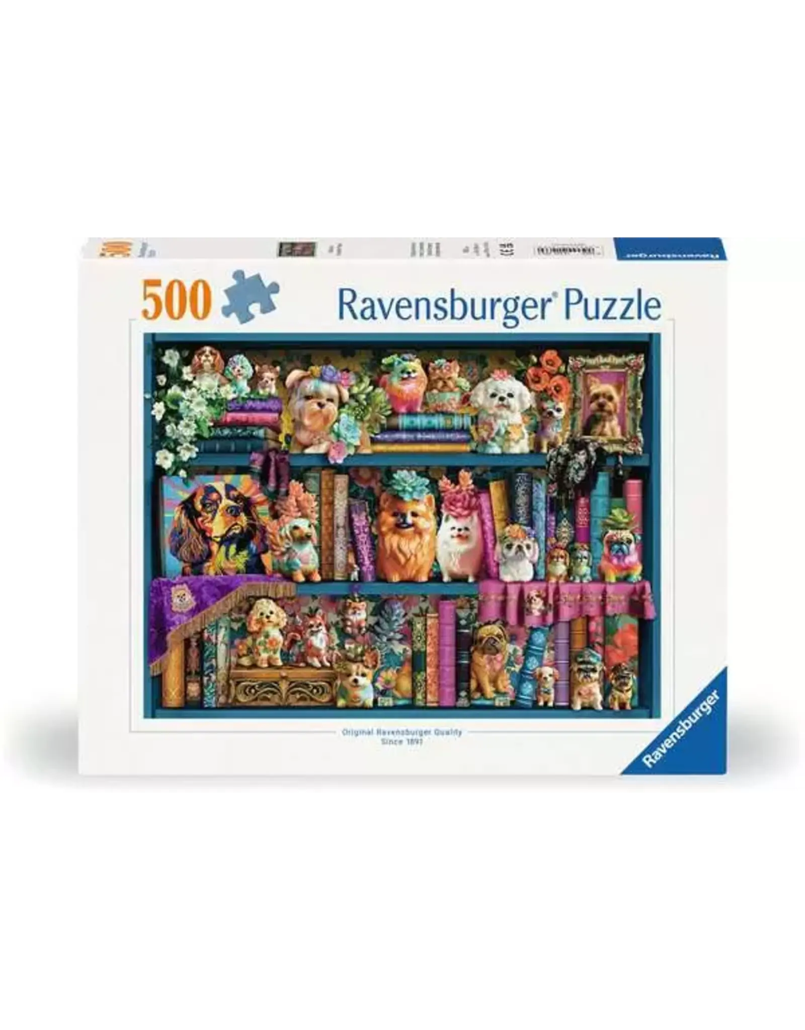 Ravensburger Precious Porcelain Pups 500 Pcs Puzzle