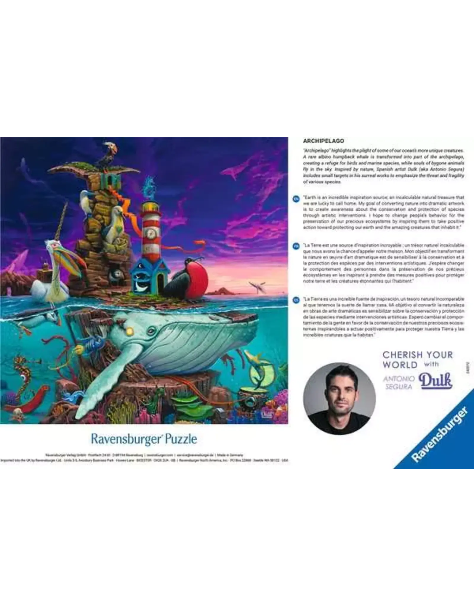 Ravensburger Cherish Your World with Dulk: Archipelago 500 Pcs Puzzle