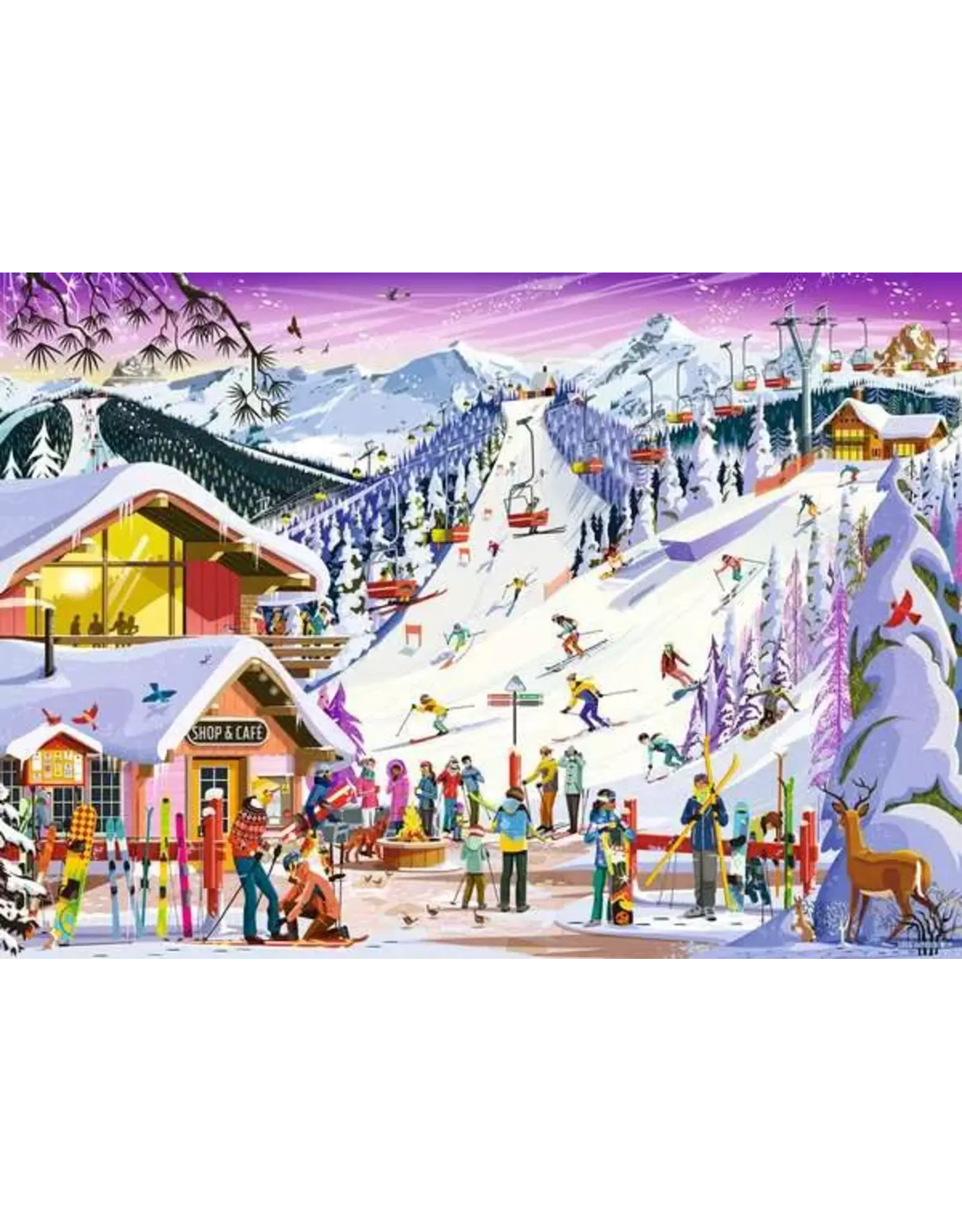 Ravensburger Christmas Slopeside Spirit 1000 Pcs Puzzle