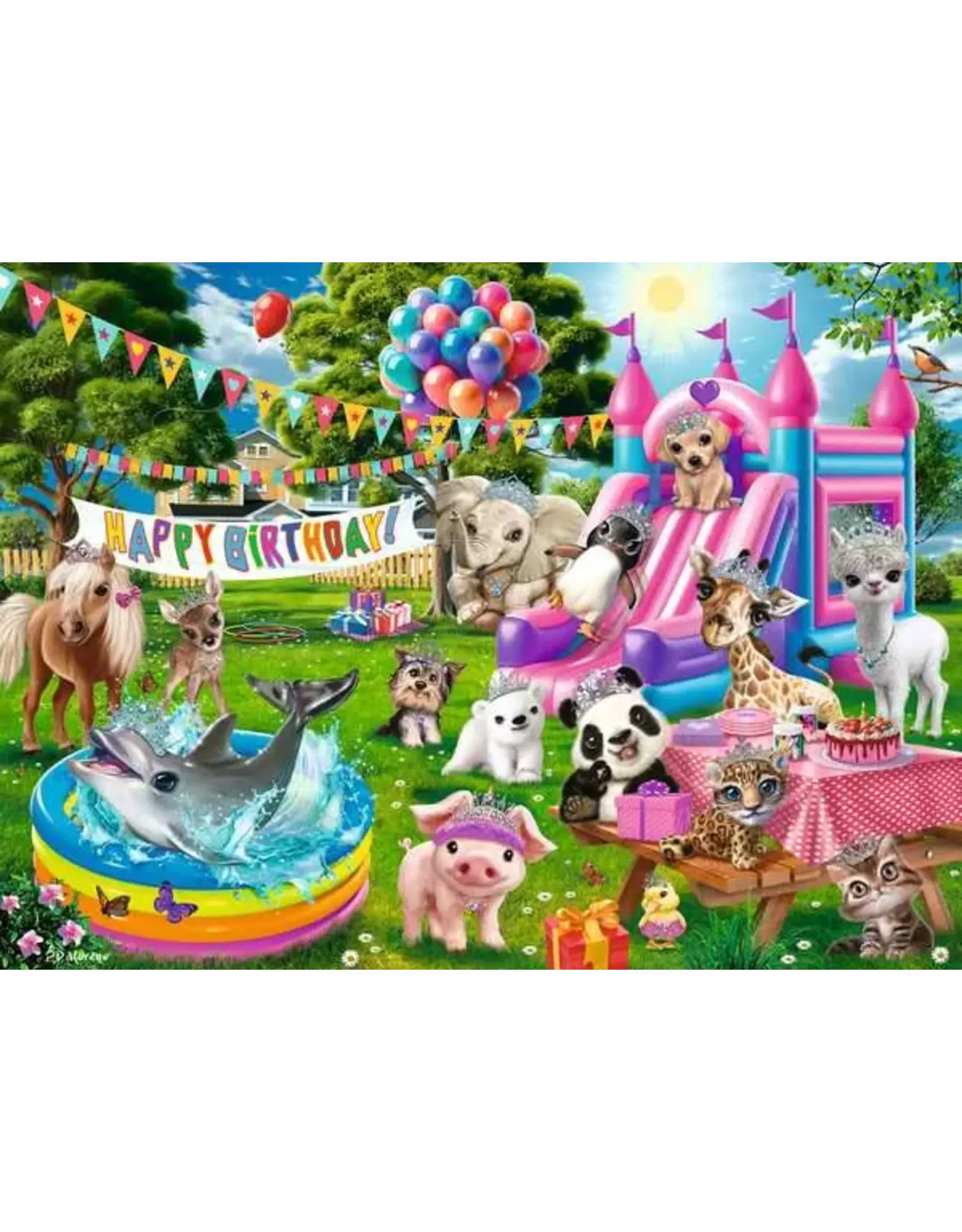 Ravensburger Tiara Birthday Party 100 XXL Pcs