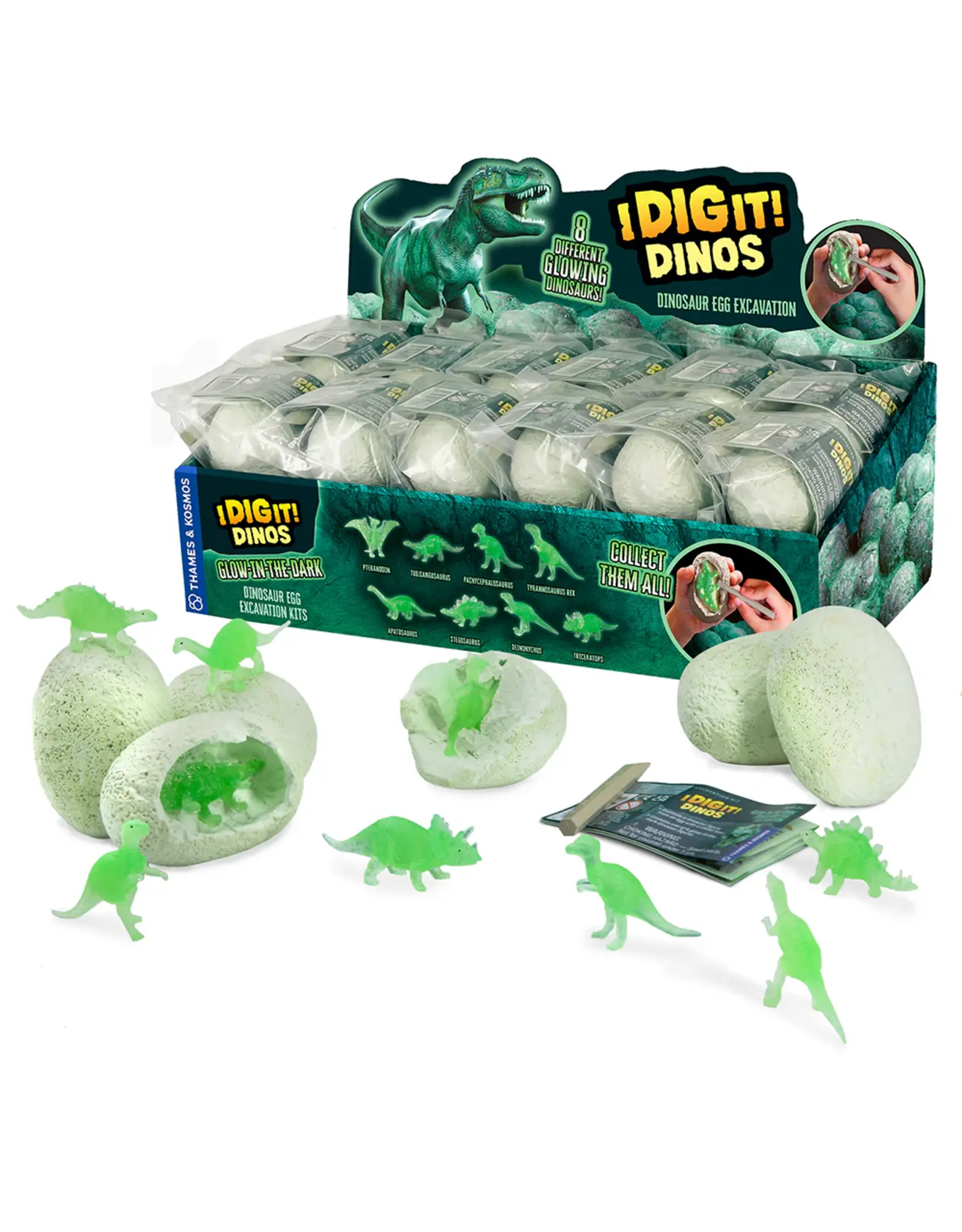 Thames & Kosmos I Dig it! Dinos - Glow-in-the-Dark Dino Egg