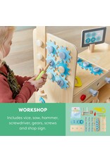 HABA Creative Play 3 in 1 – Play Kitchen, Store & Workshop