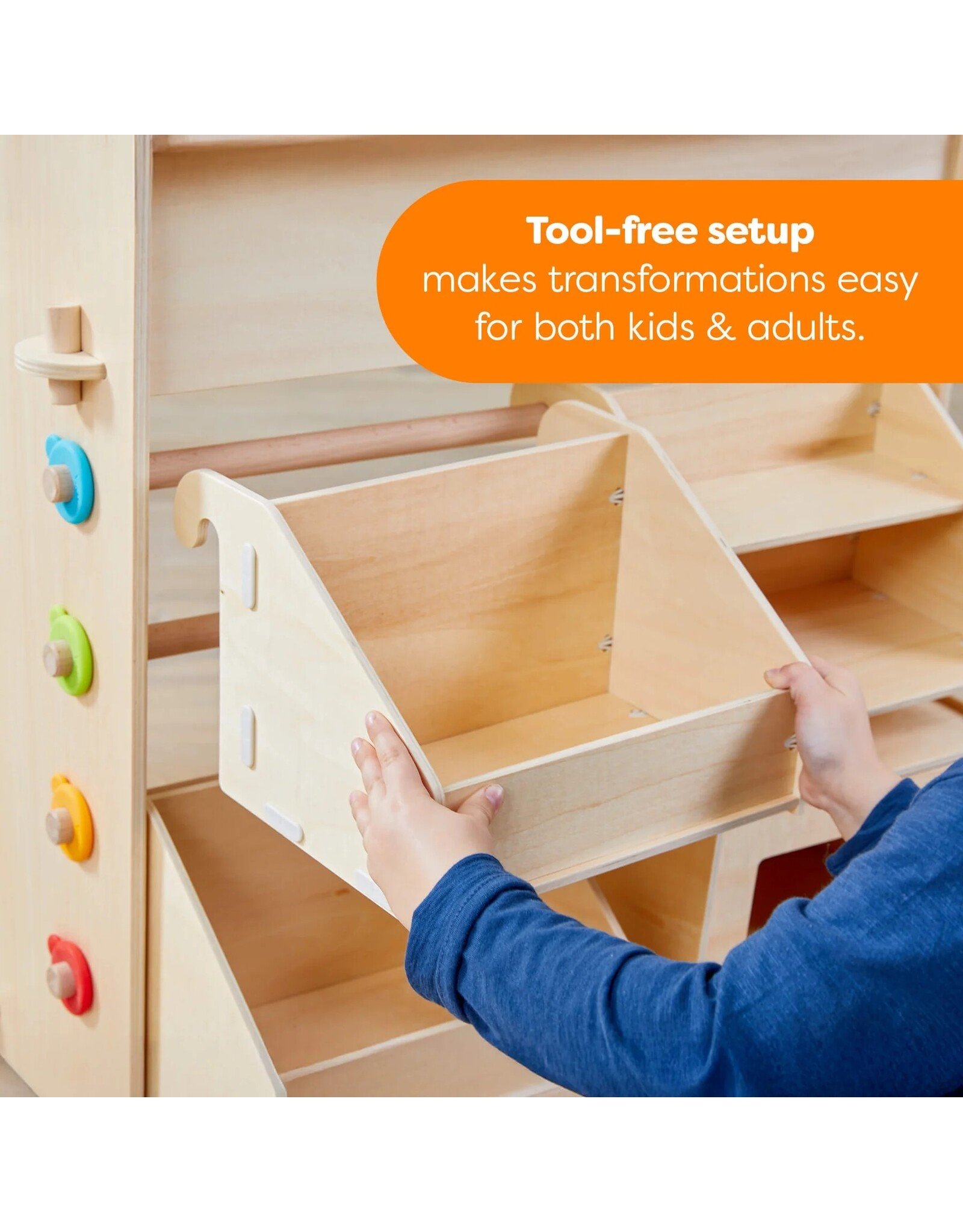 HABA Creative Play 3 in 1 – Play Kitchen, Store & Workshop