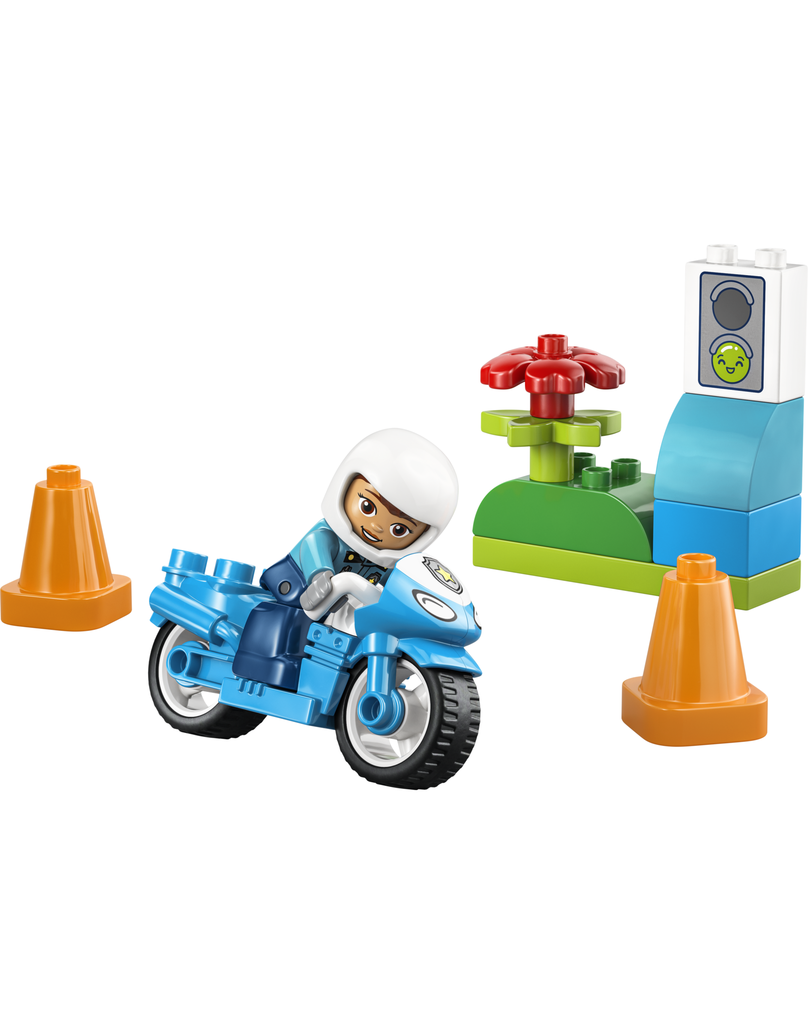 LEGO DUPLO Town 10471 Blue Police Motorcycle