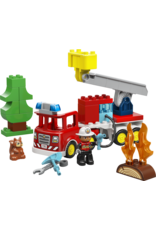 LEGO DUPLO Town 10473 Fire Engine with Hose and Firefighter