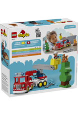 LEGO DUPLO Town 10473 Fire Engine with Hose and Firefighter
