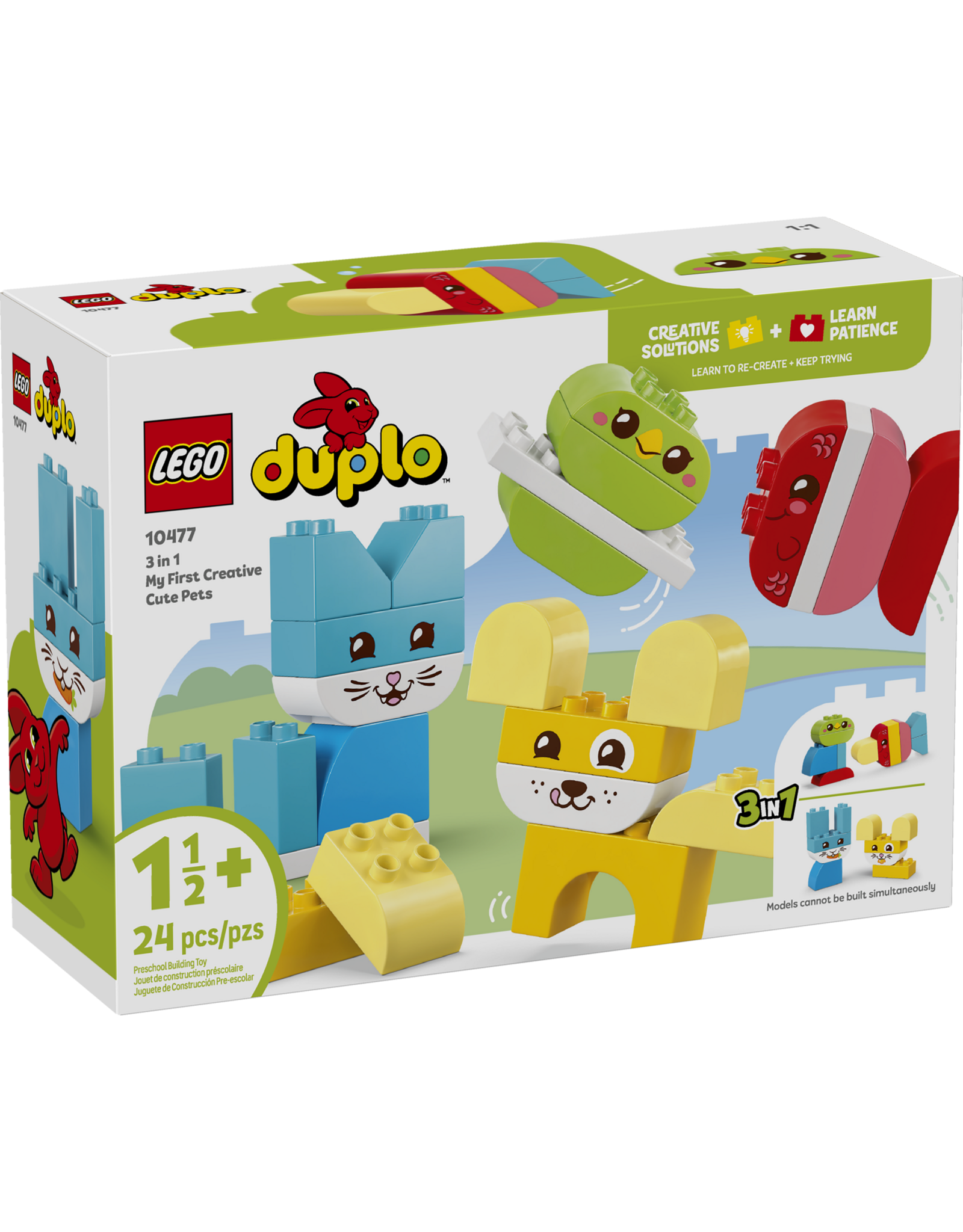 LEGO DUPLO My First 10477 3 in 1 Creative Cute Pets