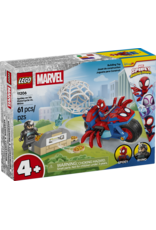 LEGO Marvel Spidey And His Amazing Friends 11206 Spidey on his Motorcycle vs. Rhino