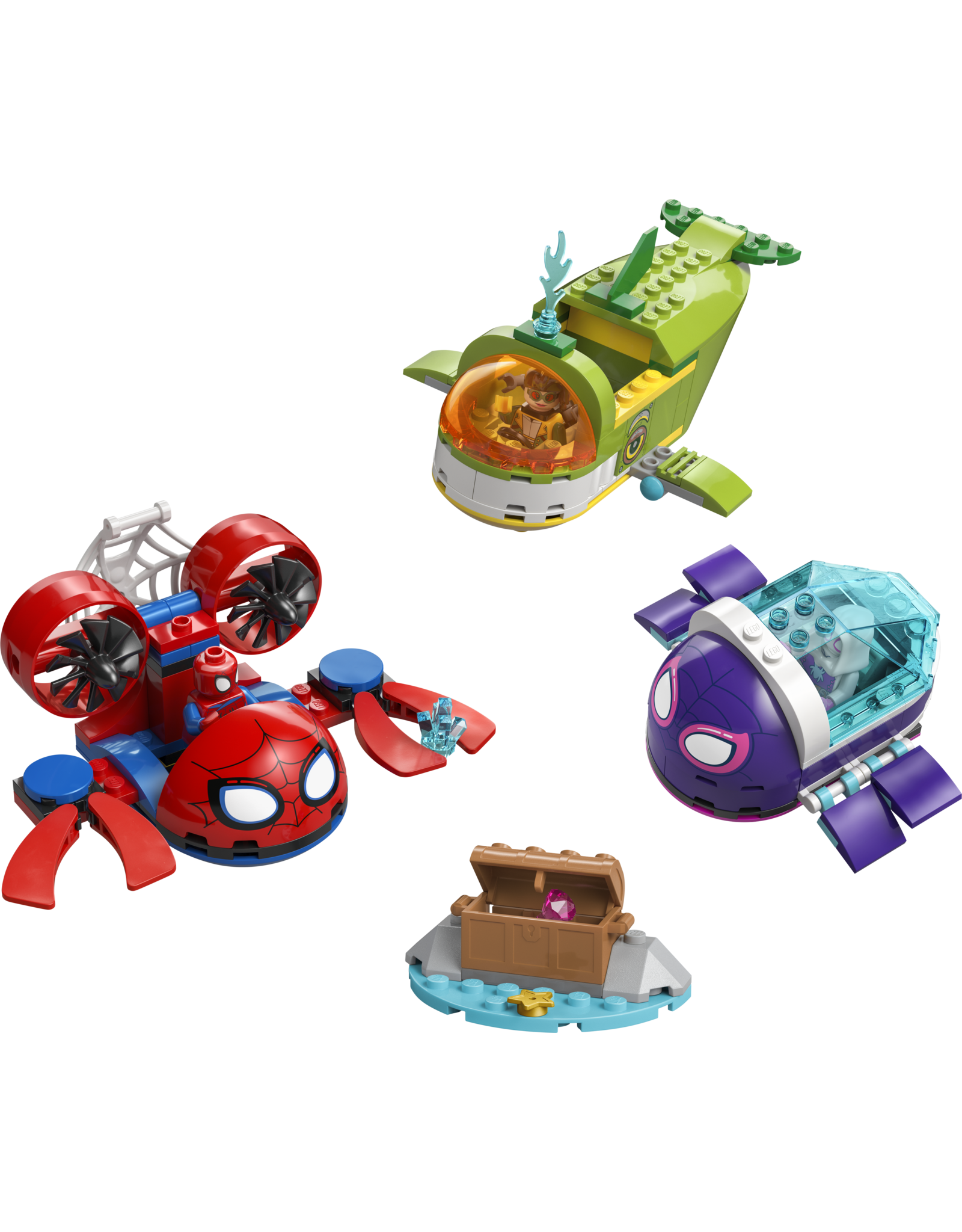 LEGO Marvel Spidey And His Amazing Friends 11207 Spidey: Underwater Vehicles