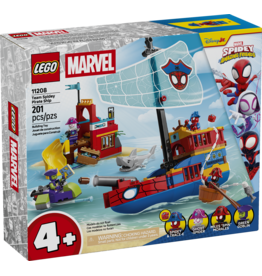 LEGO Marvel Spidey And His Amazing Friends 11208 Team Spidey Pirate Ship