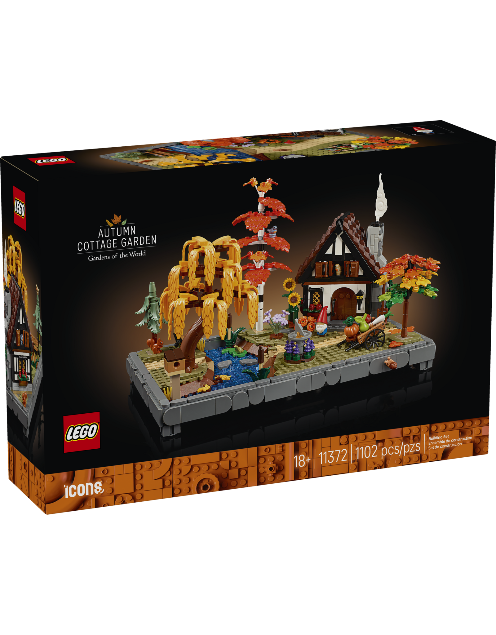 LEGO Icons 11372 Autumn Cottage Garden