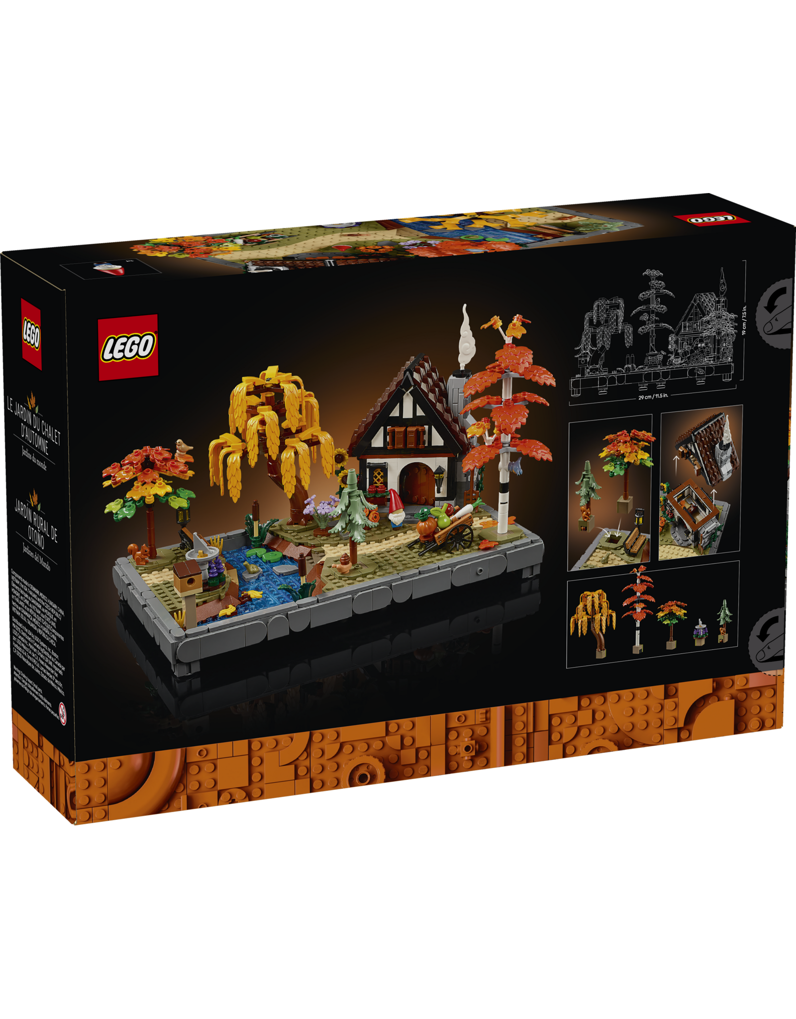 LEGO Icons 11372 Autumn Cottage Garden