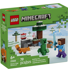 LEGO Minecraft 21583 Steve's Taiga Adventure