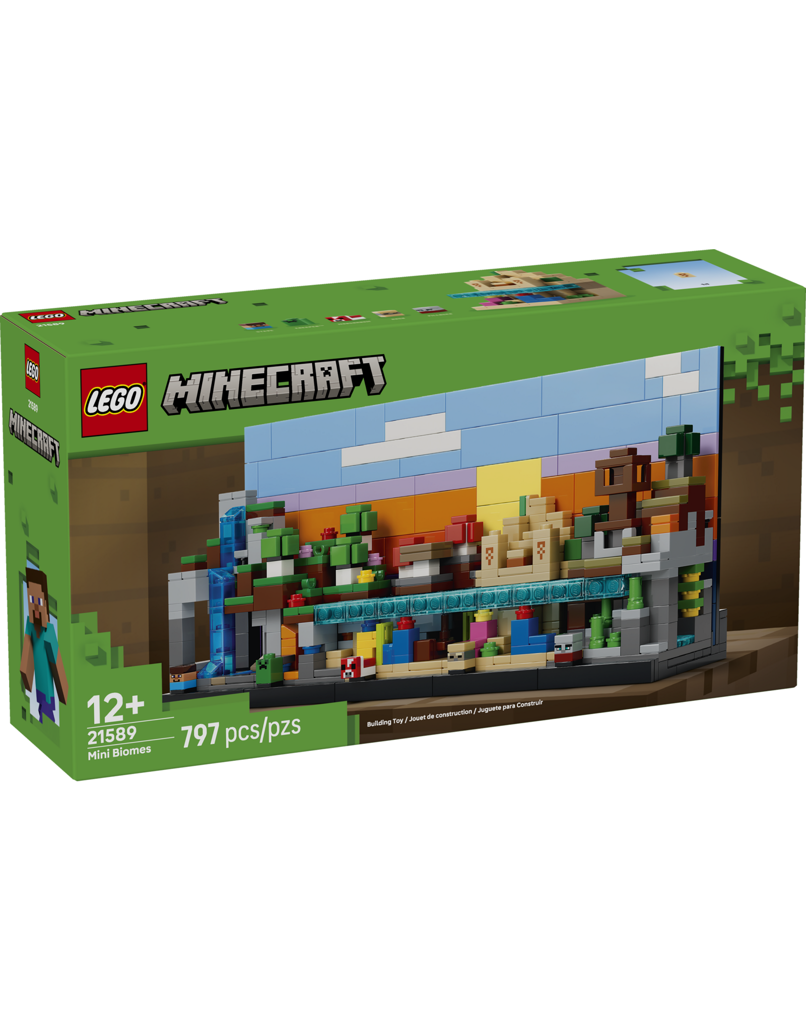 LEGO Minecraft 21589 Mini Biomes