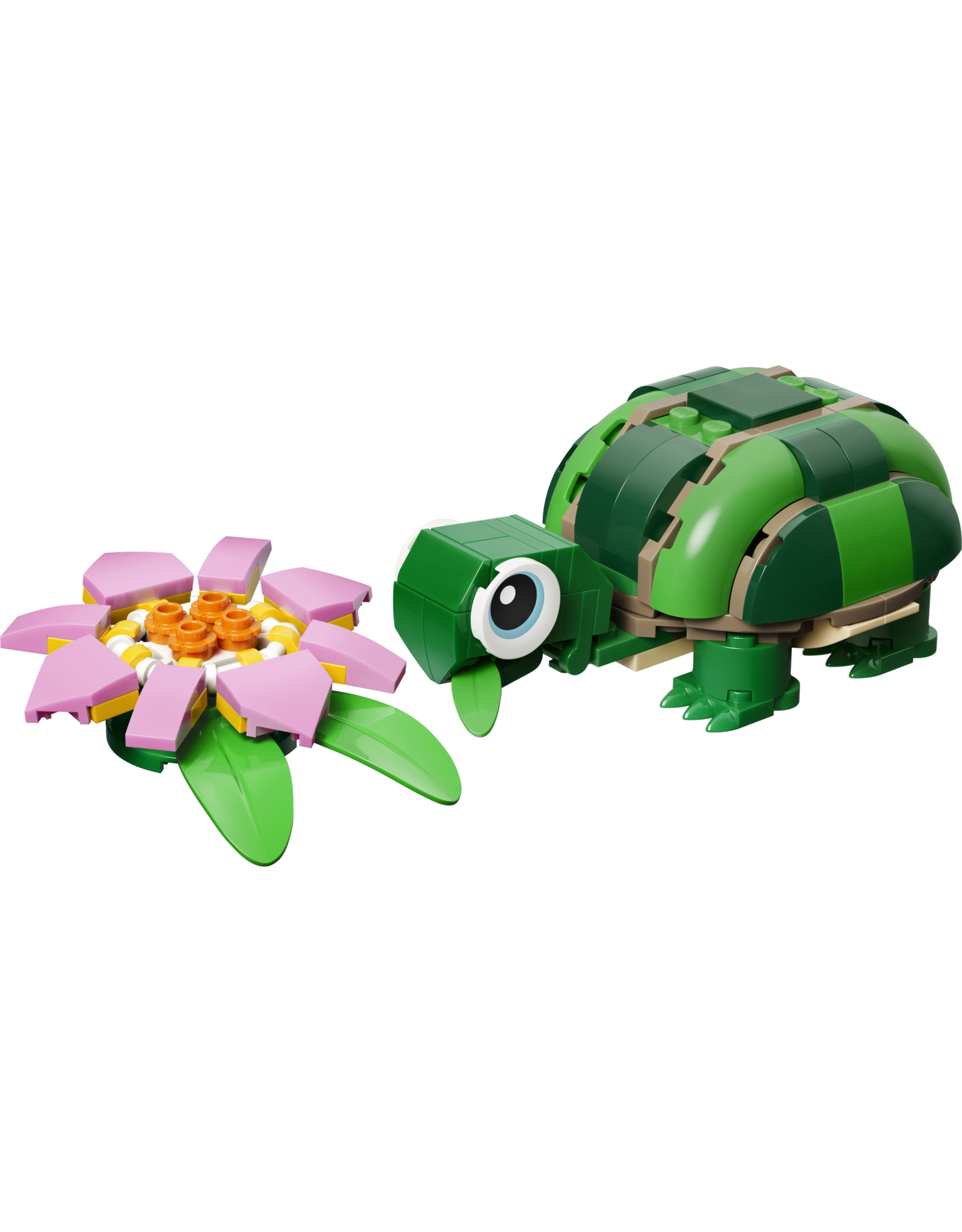 LEGO Creator 31377 Turtle with a Water Lily Flower