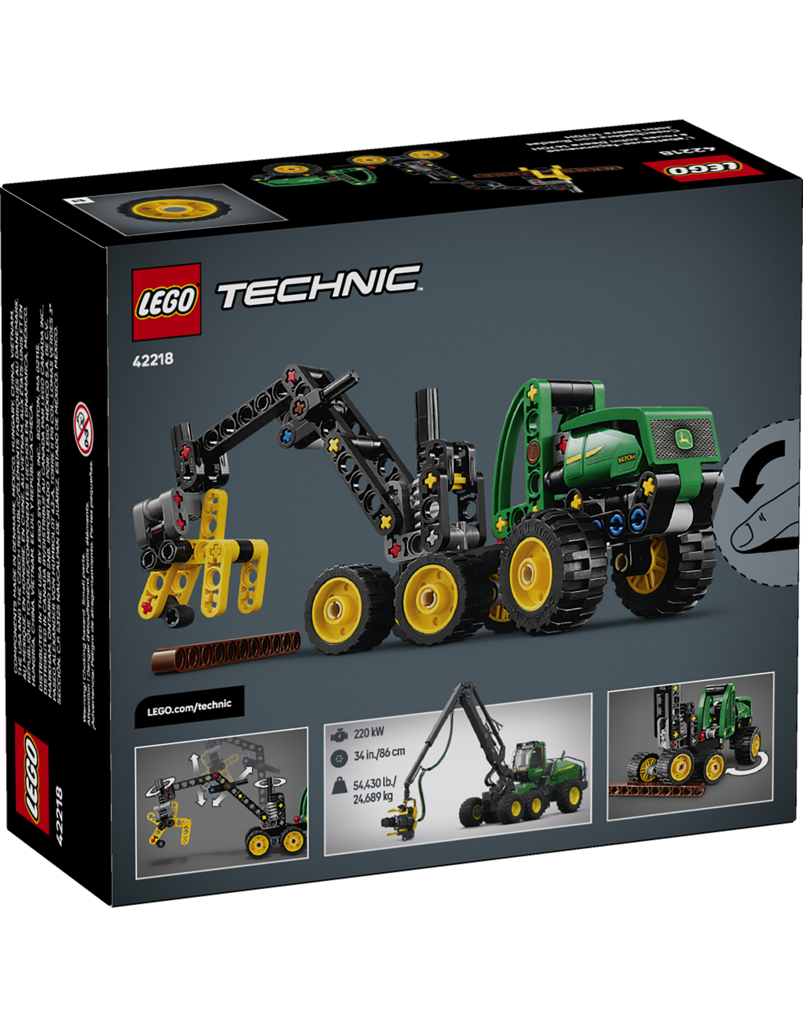 LEGO Technic 42218 John Deere 1470H Wheeled Harvester