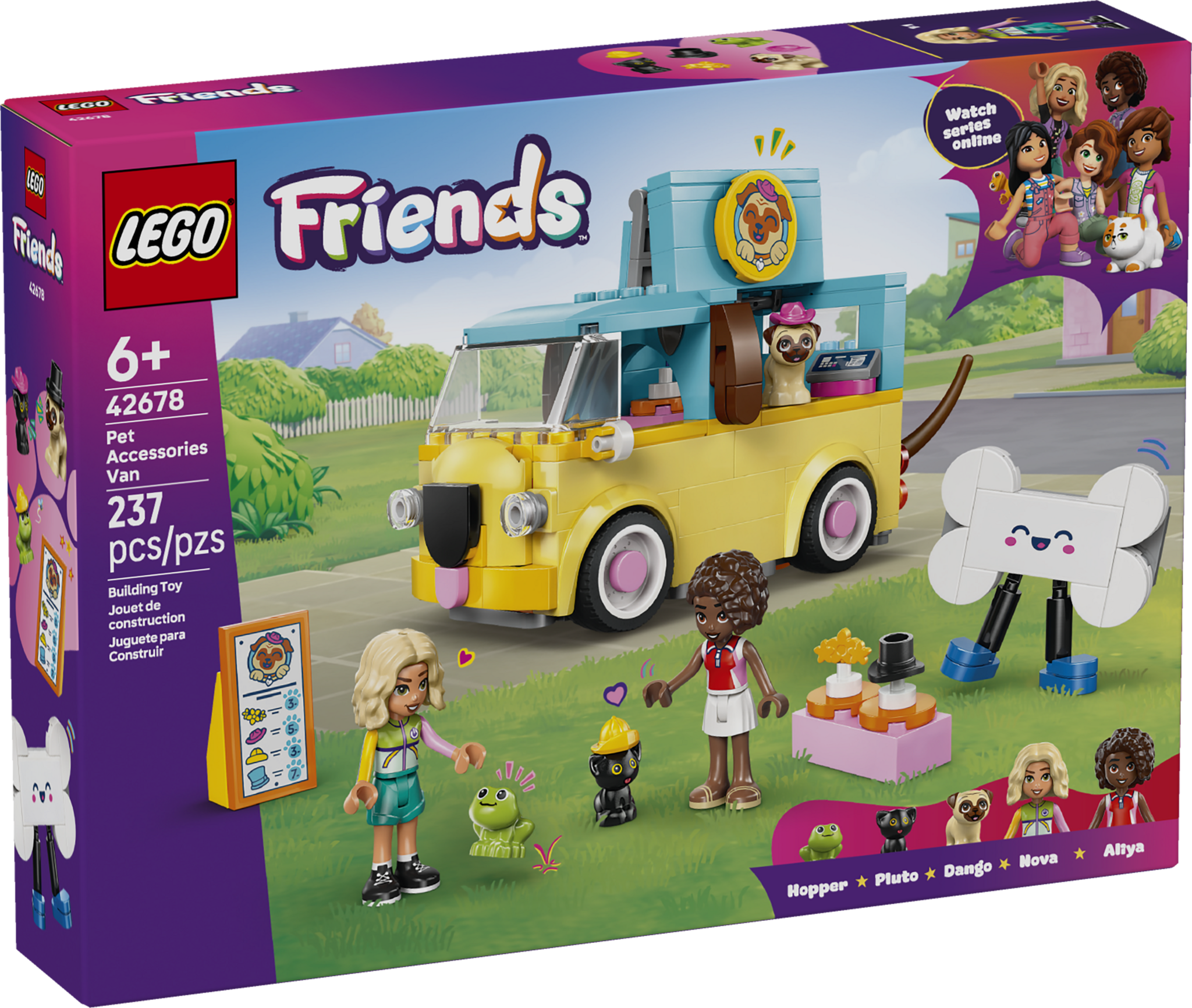 Friends 42678 Pet Accessories Van - The Swag Sisters Toy Store