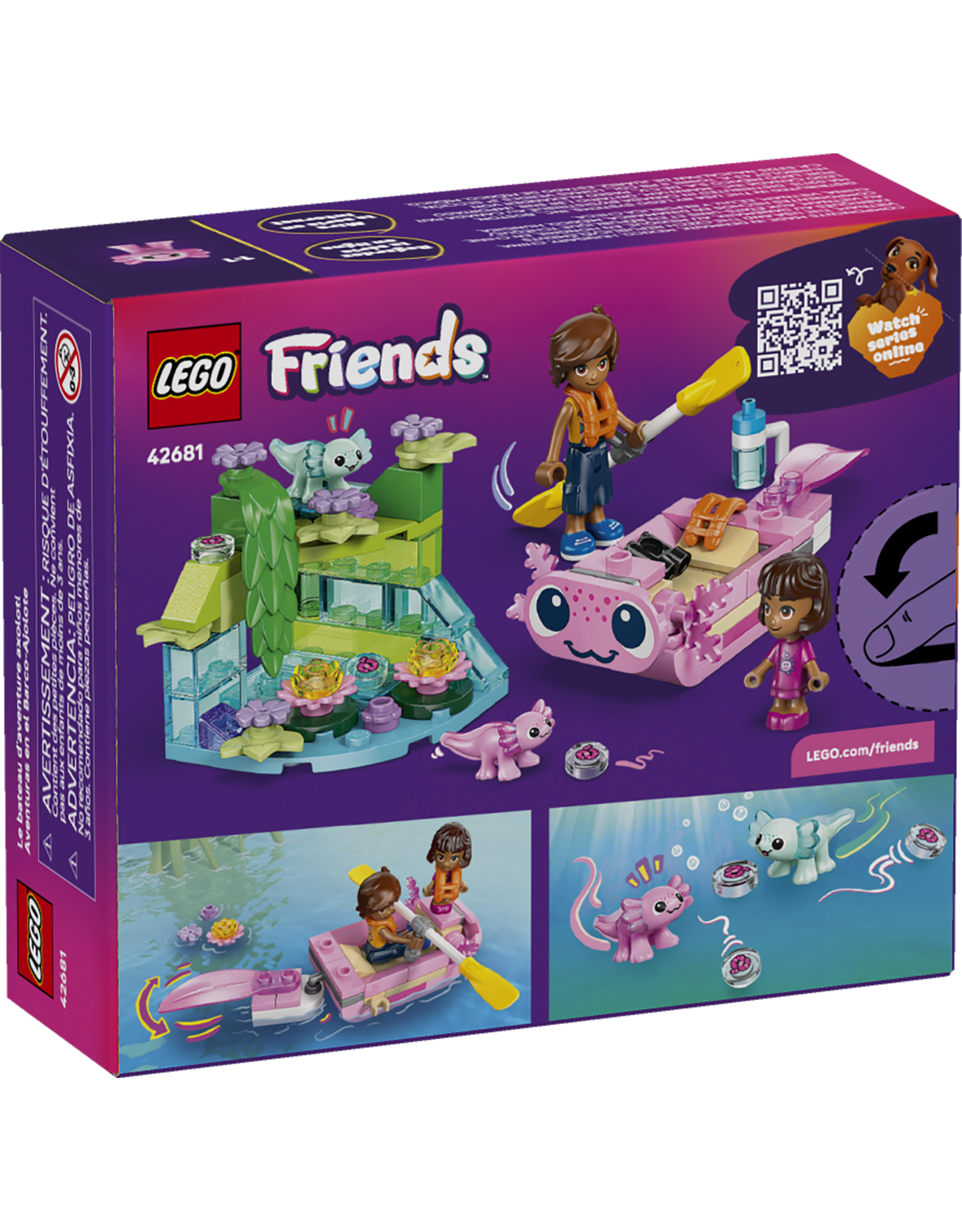 LEGO Friends 42681 Axolotl Adventure Boat